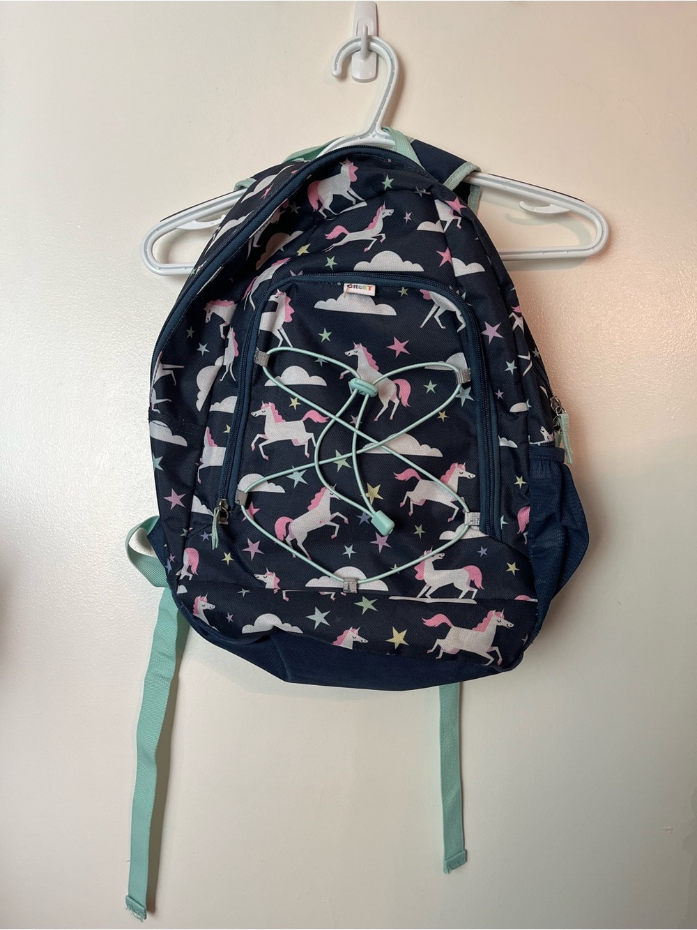 Target Kids Navy Unicorn Backpack with Pink and Mint Accents
